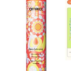 Amika Headstrong Hairspray with Vibrant Patterns